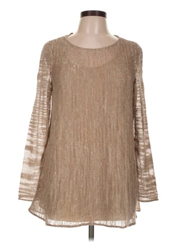 Lafayette 148 New York Long Sleeve Top (view 1)