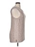 Ella Moss Tweed Tan Sweater Vest Size XL - photo 4