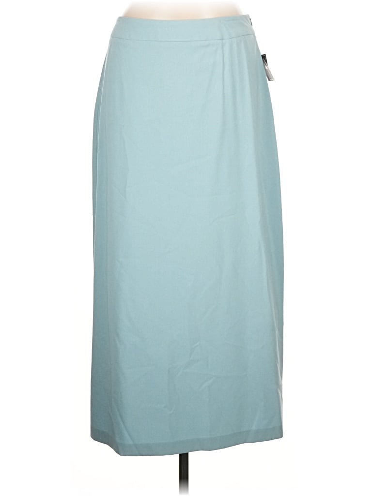 Pre-owned George Formal Skirt In Teal