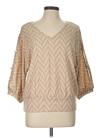 Adrienne Vittadini 3/4 Sleeve Blouse (view 1)