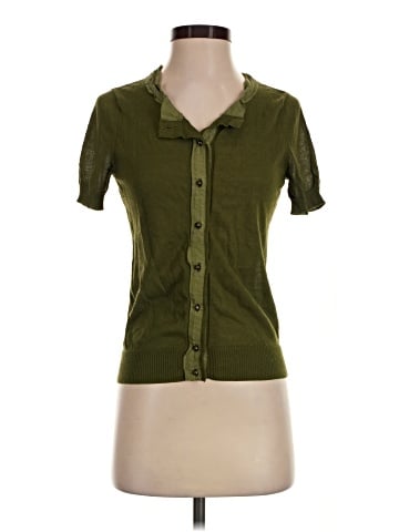 New York & Company Short Sleeve Blouse (view 1)