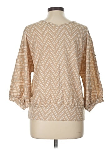 Adrienne Vittadini 3/4 Sleeve Blouse (view 2)