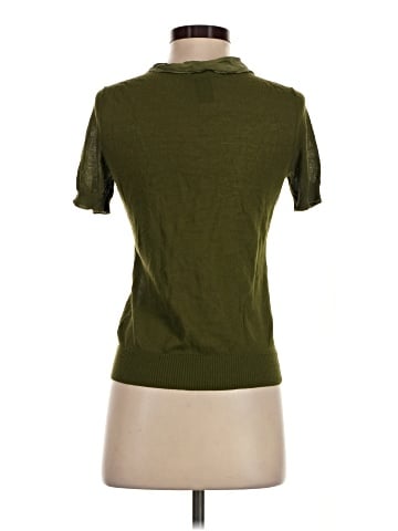 New York & Company Short Sleeve Blouse (view 2)