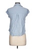 Blu Pepper 100% Rayon Blue Sleeveless Button-Down Shirt Size L - photo 2