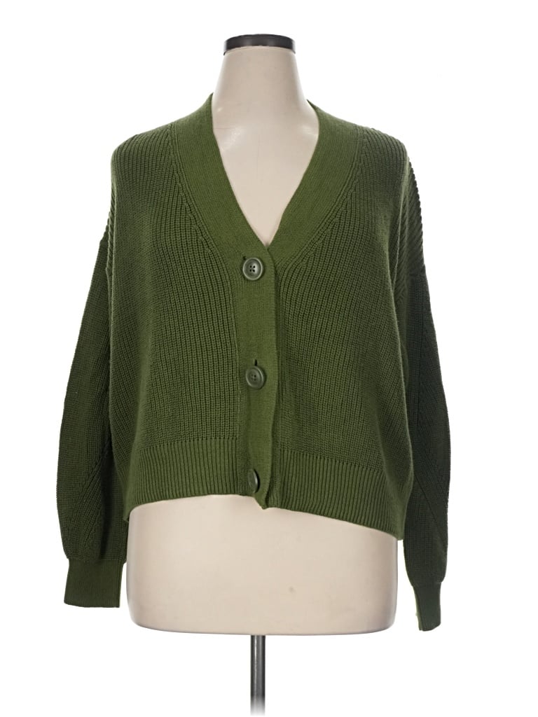 Pre-owned Universal Thread Cardigan Sweater In Green