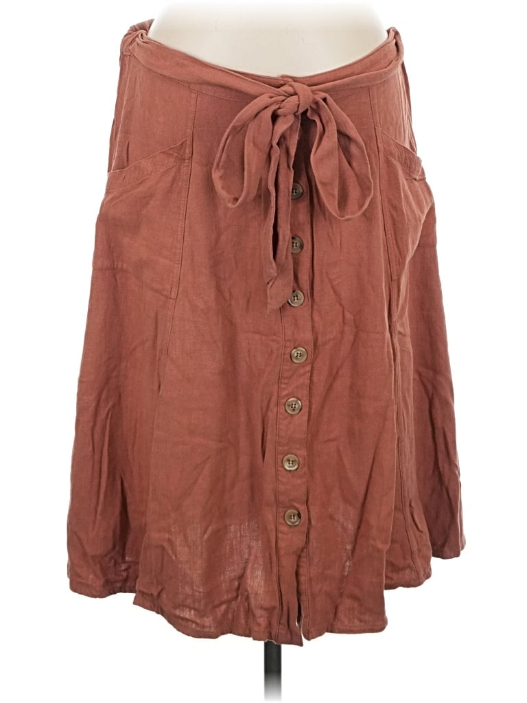 Pre-owned Entro Casual Skirt In Brown