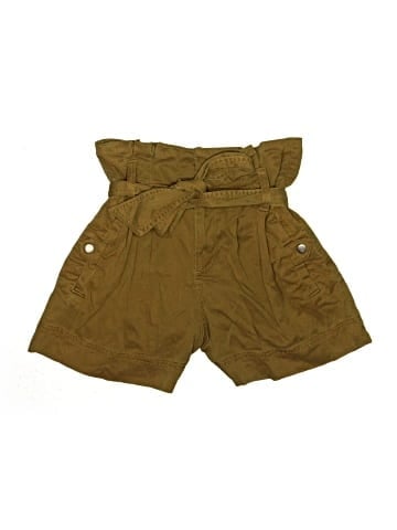 Topshop Khaki Shorts (view 1)