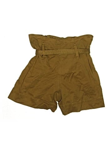 Topshop Khaki Shorts (view 2)