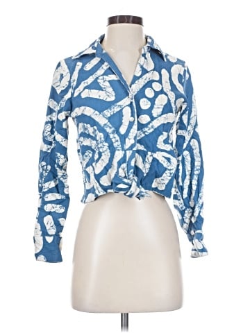 Haute Hippie Long Sleeve Blouse (view 1)