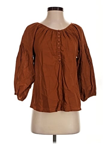 Michael Stars 3/4 Sleeve Blouse (view 1)