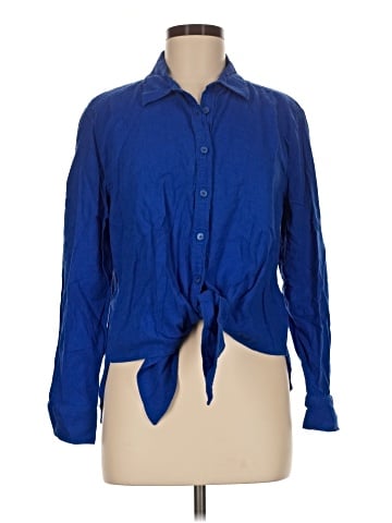 Ann Taylor LOFT Long Sleeve Blouse (view 1)