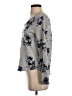 A. Byer Floral Gray Pullover Sweater Size S - photo 5