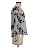 A. Byer Floral Gray Pullover Sweater Size S - photo 4