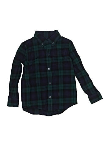 Janie and Jack Long Sleeve Button-Down Shirt (view 1)