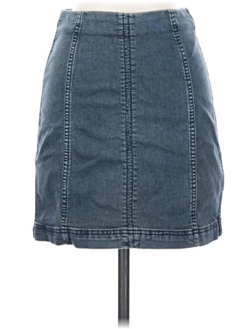Free People Denim Skirt (view 1)