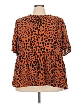 Lane Bryant Short Sleeve Blouse (view 1)