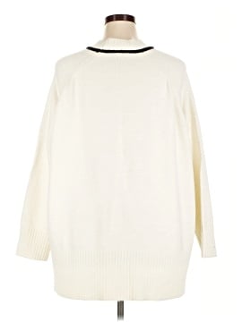 Peace Love World Pullover Sweater (view 2)