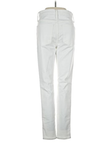 Madewell 10" High-Rise Skinny Jeans in Pure White (view 2)