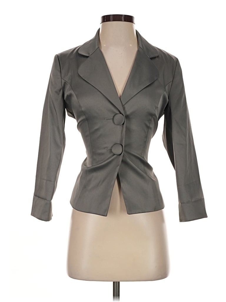 Pre-owned Venus Blazer Jacket In Gray