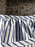 Unbranded 100% Polyester Stripes Blue 3/4 Sleeve Blouse Size L - photo 7