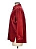 John Mark Solid Burgundy Long Sleeve Blouse Size M - photo 5