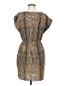 Soprano Animal Print Brown Cocktail Dress Size M - photo 2