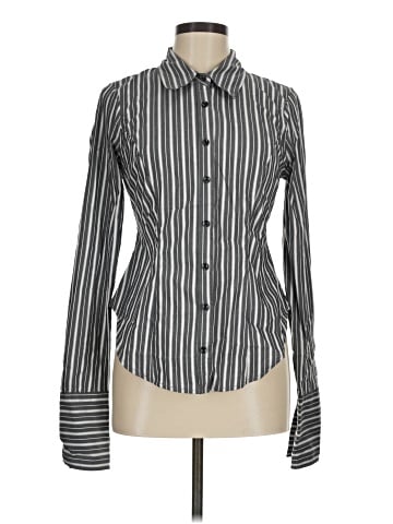 Silence and Noise Long Sleeve Button-Down Shirt (view 1)
