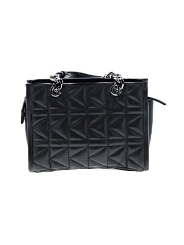 Karl Lagerfeld Leather Satchel (view 2)