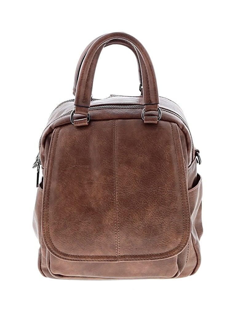 Pre-owned Assorted Brands Backpack In Brown