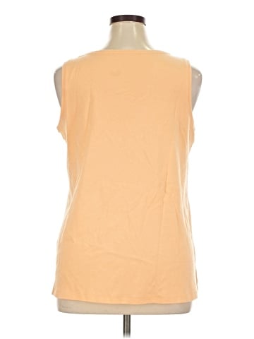 Isaac Mizrahi LIVE! Sleeveless T-Shirt (view 2)
