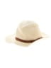 Assorted Brands 100% Paper Ivory Sun Hat One size - photo 1