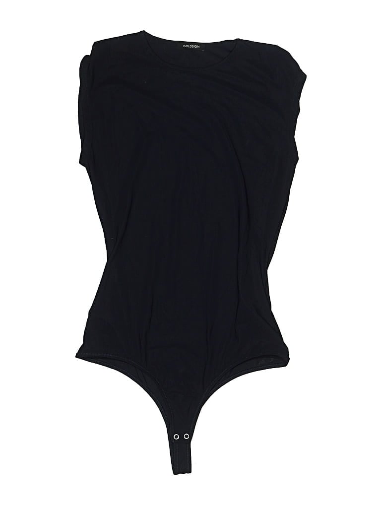 Pre-owned Goldsign Bodysuit In Black