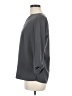Lands' End 100% Polyester Gray 3/4 Sleeve Blouse Size 10 - photo 5