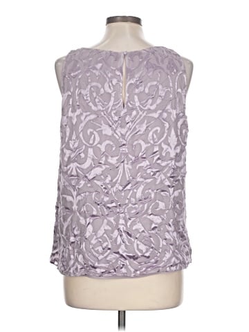 White House Black Market Sleeveless Silk Top (view 2)