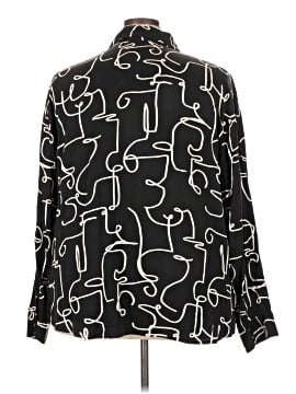 ELOQUII Long Sleeve Blouse (view 2)