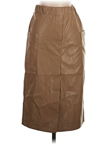 Laundry by Shelli Segal Faux Leather Skirt (view 1)