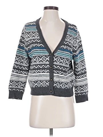 Lands' End Canvas Cardigan (view 1)