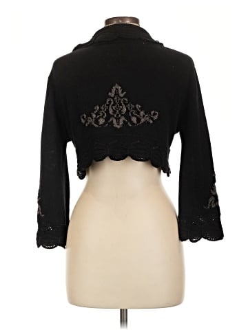 Nicole Miller Collection Silk Cardigan (view 2)