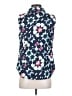 Christopher & Banks 100% Polyester Blue Vest Size S - photo 2