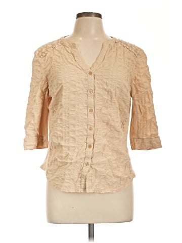 grand & greene 3/4 Sleeve Button-Down Shirt (view 1)
