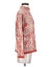 Christopher & Banks 100% Cotton Paisley Orange Pullover Sweater Size S - photo 4