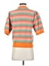 THML Color Block Orange Teal Pullover Sweater Size S - photo 2