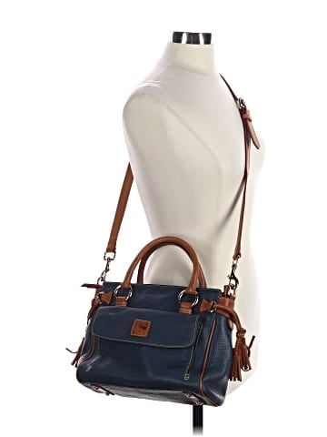 Dooney & Bourke Leather Satchel (view 2)