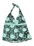 Coco Reef Floral Teal Swimsuit Top Size 20 - photo 1