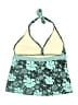 Coco Reef Floral Teal Swimsuit Top Size 20 - photo 2