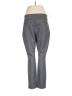dalia Solid Gray Active Pants Size L - photo 2