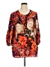 Koret Orange 3/4 Sleeve Blouse Size XL - photo 1