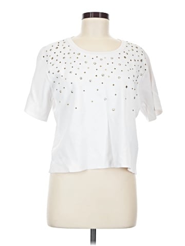 Karl Lagerfeld Paris Short Sleeve Top (view 1)