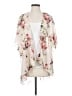 Live 4 Truth 100% Polyester Ivory Kimono Size S - photo 1