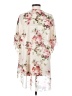 Live 4 Truth 100% Polyester Ivory Kimono Size S - photo 2